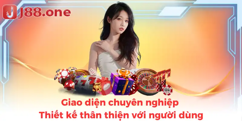 Giao diện chuyên nghiệp, thiết kế thân thiện với người dùng