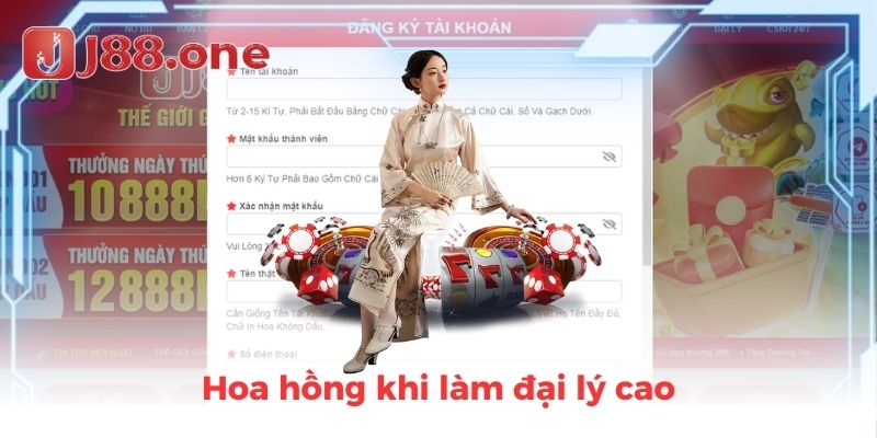 Hoa hồng khi làm đại lý cao